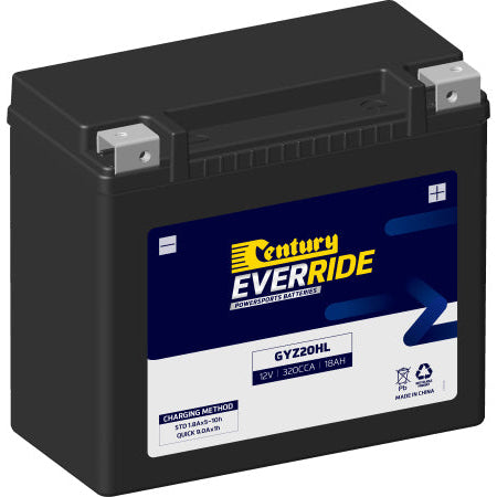 Century GYZ20HL Heavy Duty AGM Century EverRide Heavy Duty AGM Batteries