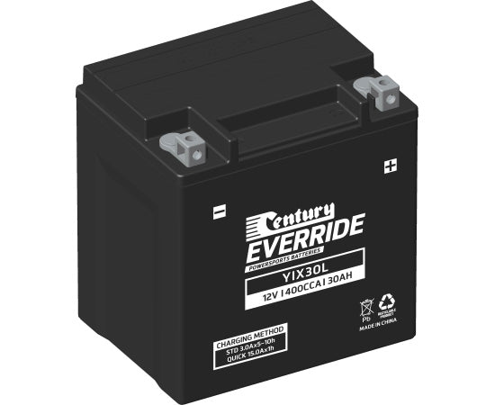 YIX30L Century EverRide Hi Performance AGM Batteries