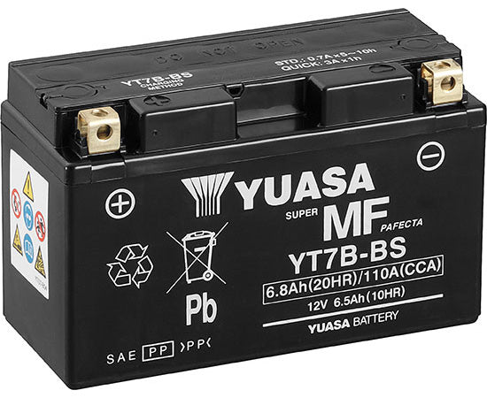 YUASA YT7B-BS Maintenance Free AGM