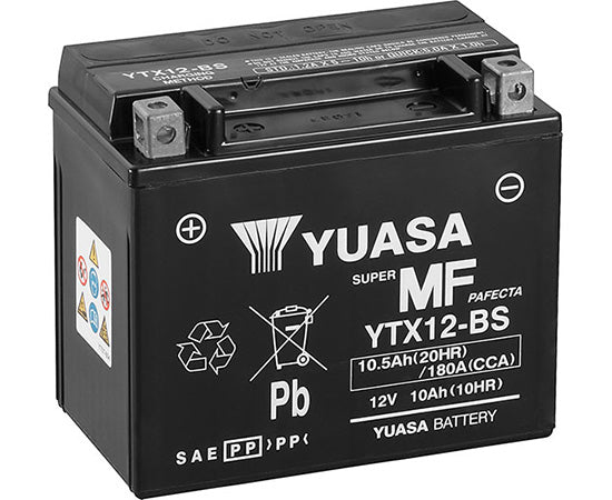 YUASA YTX12-BS Maintenance Free AGM