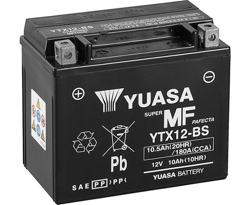 YUASA YTX12-BS Maintenance Free AGM