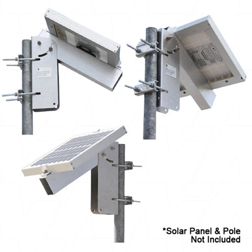 Solar Panel symmetry pole mount kit for 20 & 30 watt (355mm wide)
