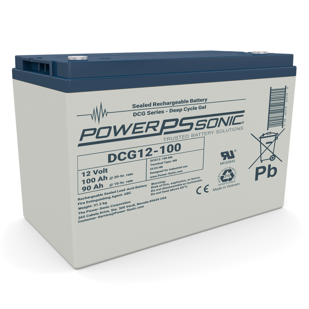 DCG12-100 12v 100Ah Gel Battery