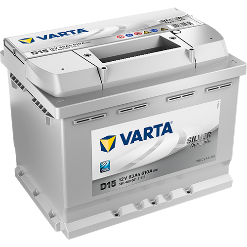 Varta Silver Dynamic 563 400 061 - D15 - DIN55H