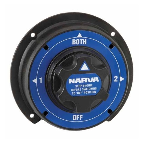 NARVA 61090 Battery Master Switch, Rotary Style with 4 Positions