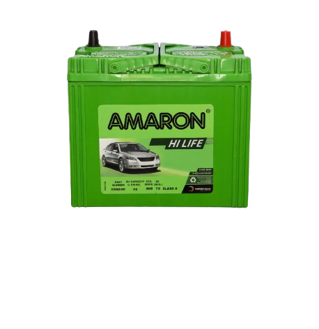 Amaron® HI-LIFE MF NS60S Cal/Silver (55B24R) NS60 MF / MF55B24R / SMFN60MF X60DP / 60DP NS60X MF / S55B24R / 55B24R / 5240 / B33 / MF50B24R / NX100 N6MF