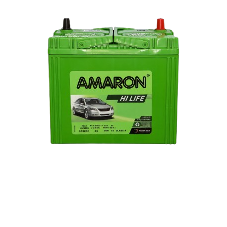 Amaron® HI-LIFE MF NS60S Cal/Silver (55B24R) NS60 MF / MF55B24R / SMFN60MF X60DP / 60DP NS60X MF / S55B24R / 55B24R / 5240 / B33 / MF50B24R / NX100 N6MF