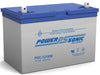 POWER-SONIC  DEEP CYCLE  PDC121050 12V 105 ah Deep Cycle AGM Battery