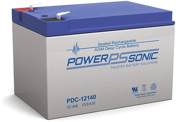 POWER-SONIC  DEEP CYCLE 12V 14AH PDC12140