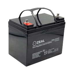 Electric Vehicle 12V Deep Cycle Battery SA12V35 ZEAL