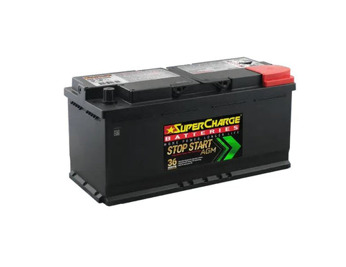 SuperCharge MF95HSS / DIN100 /LN6 / H15  Start-Stop AGM Car Battery