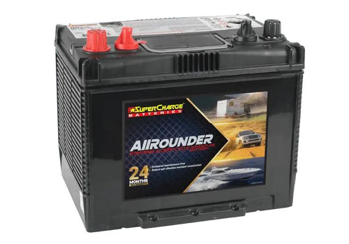 SUPERCHARGE ALLROUNDER MRV50 12V 650CCA 80AH DUAL PURPOSE BATTERY / D50Z / DS50Z / NS70T / ED450