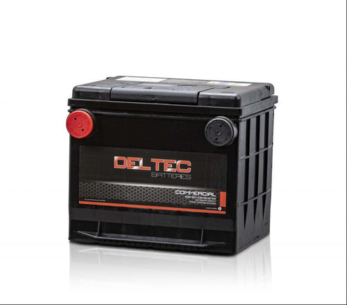 DEL-70ST Side Terminal Battery by Deltec  400 CCA, 45 Ah Compact Power