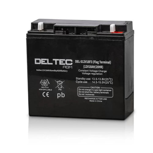 DEL-S12V18F3 12V 18 AH Depth You Can Depend On