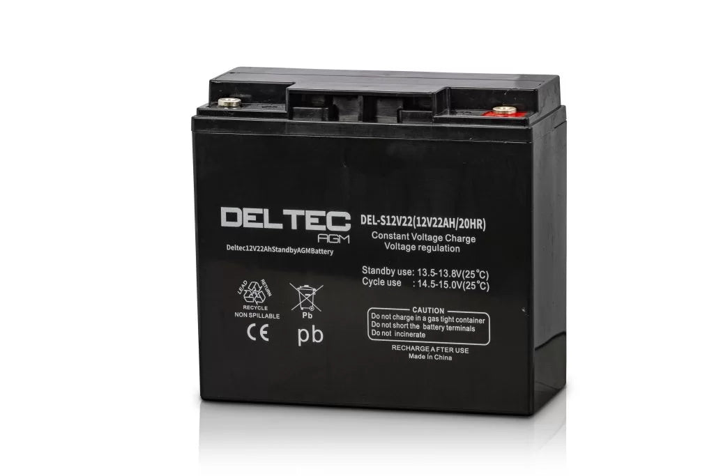 DEL-S12V22 12V 22 AH Depth You Can Depend On