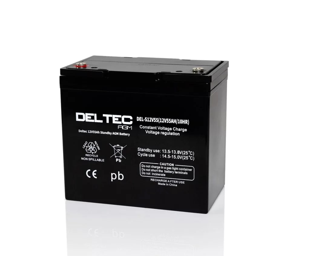 DEL-S12V55 12V 55 AH Depth You Can Depend On