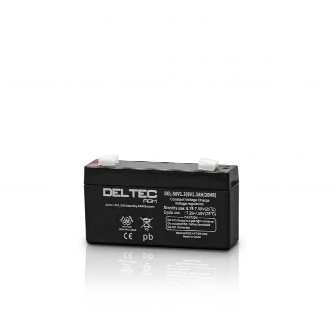 DEL-S6V1.3  6V 1.3 AH Depth You Can Depend On