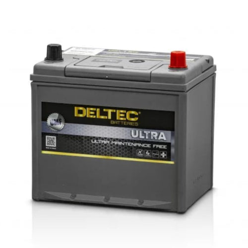 Deltec Ultra battery on a white background