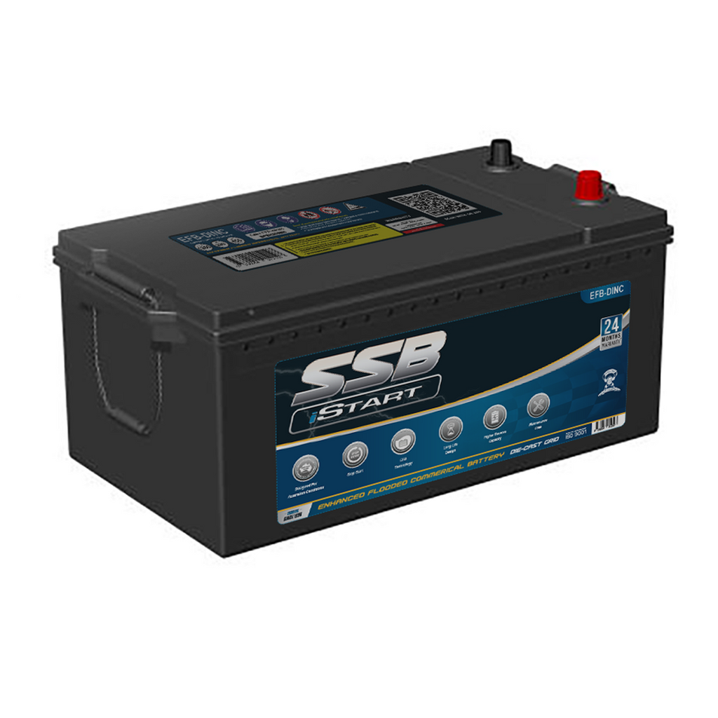 EFB-DINC SSB 1280 CCA Stop Start EFB MF Truck Battery