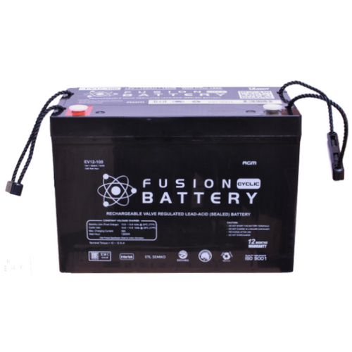 EV12-100 Fusion Electric Vehicle 12V 100AH Deep Cycle Battery