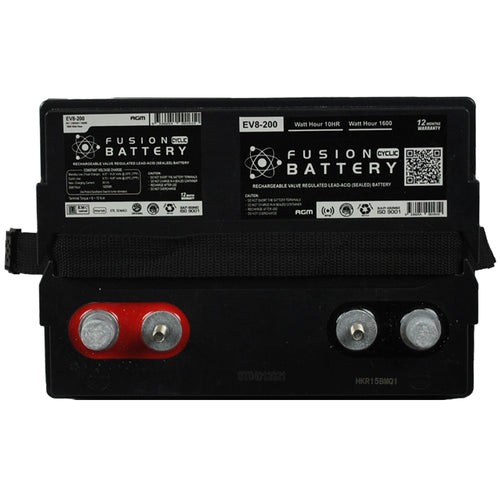 EV8-200 Fusion Electric Vehicle 8V 200AH Deep Cycle Battery