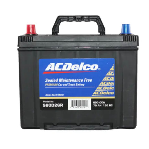 AC DELCO PREMIUM BATTERY S80D26R /  AD80D26R / NS70XMF / NS70MF/XN50ZZMF / N50ZZMF / LMN50ZZ / MF80D26R / SMFNS70X / 04503/ 364 / 464B/ X80D26R