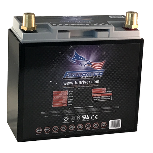 Fullriver High-Cranking Battery Fullriver HC20 / PC680  High-Cranking Battery