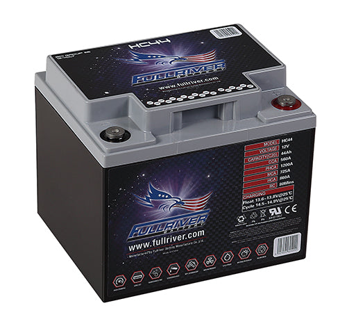Fullriver HC44 560CCA 44Ah 1200PHCA/ PC1200MJT High Cranking Battery