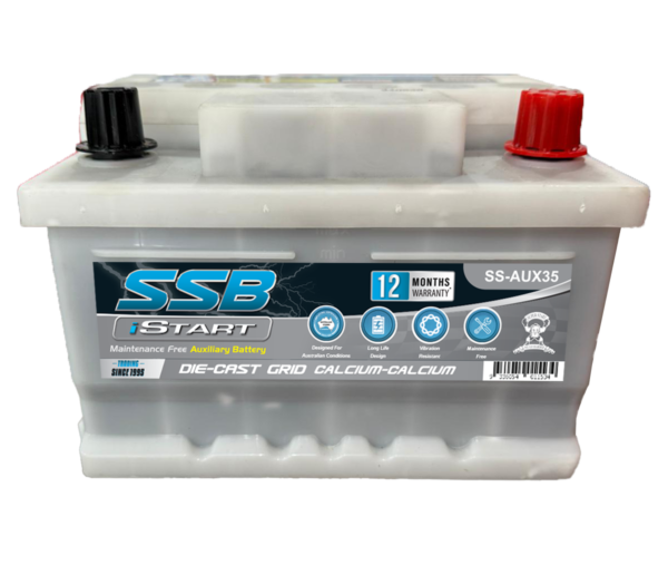 SS-AUX35 / A 230 541 00 01 / SSB Auxiliary VRLA Battery for Volvo and Mercedes Trucks
