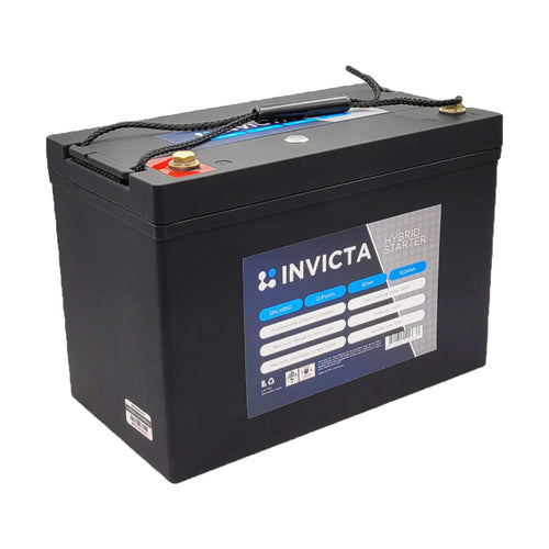 Invicta Hybrid Starter Lithium Battery 80Ah 95D - SNLH95D ( N70ZZ )