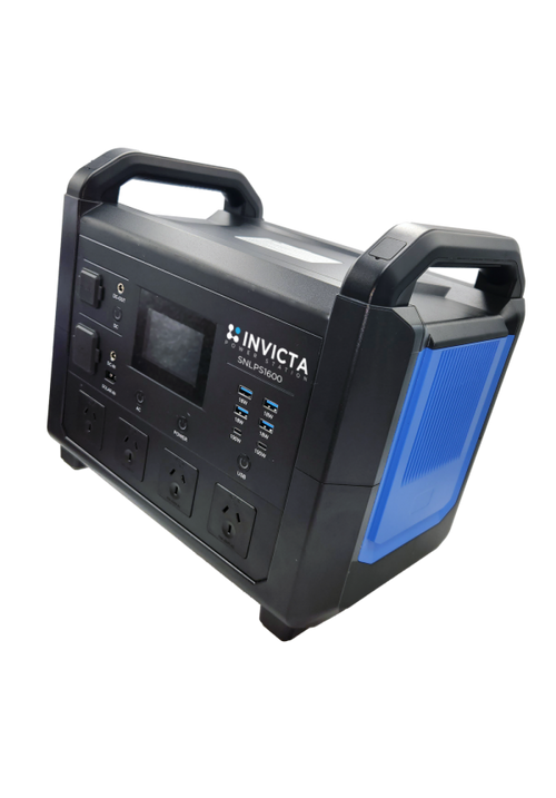 Invicta Lithium SNLPS1600 1600W INVERTER Power System 12V 116AH Deep Cycle