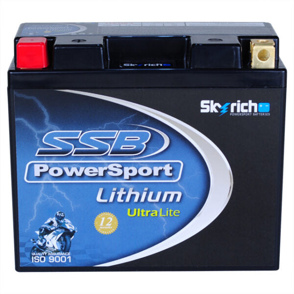 LFP12B-4 SSB Lithium Ultralite Motorcycle Battery