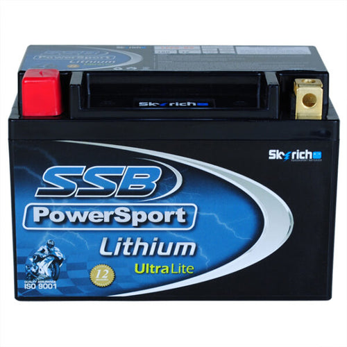 LFP9-BS SSB Lithium Ultralite Motorcycle Battery