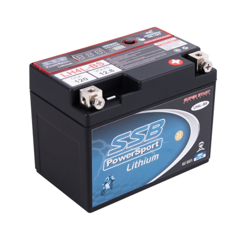 SSB LH4L-BS High Performance Lithium Motorcycle Battery