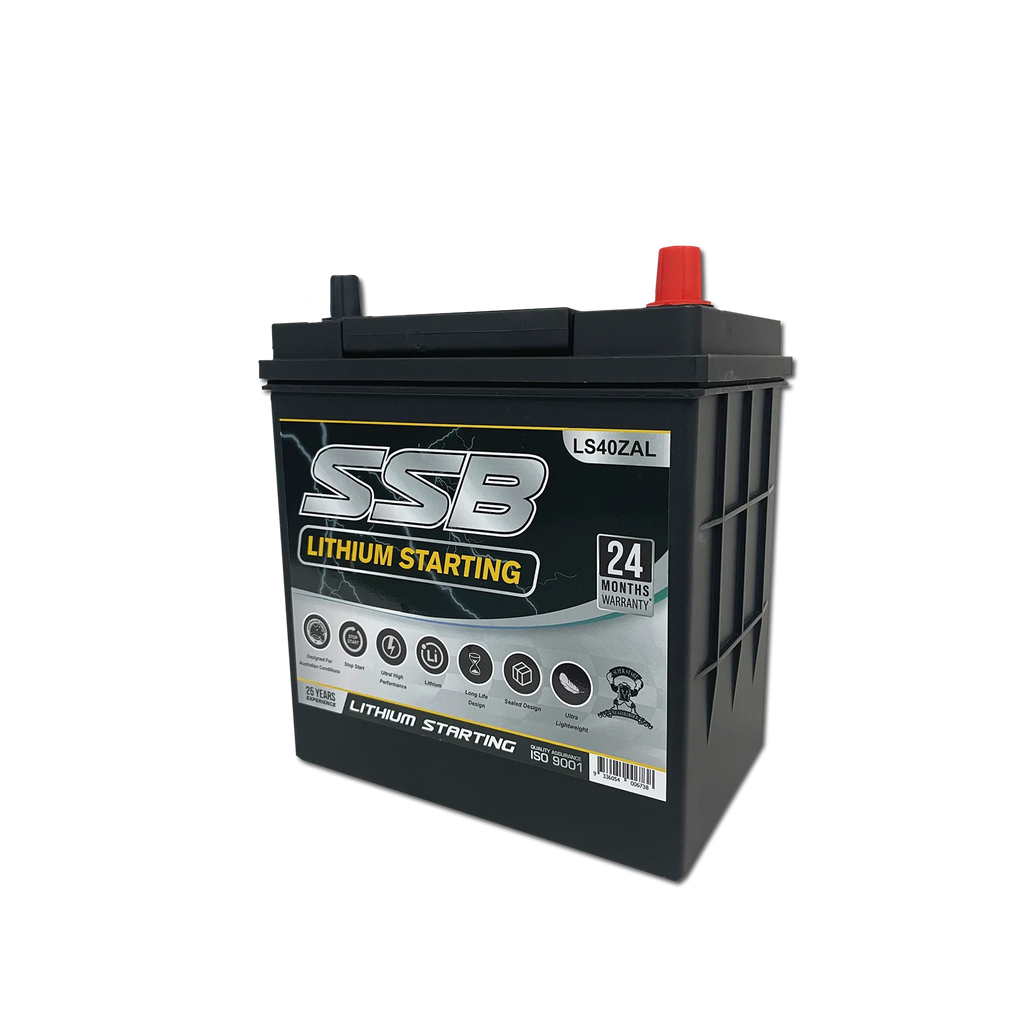SUPERSTART LS40ZAL Lithium Starting Battery – 12V 30Ah 800CCA