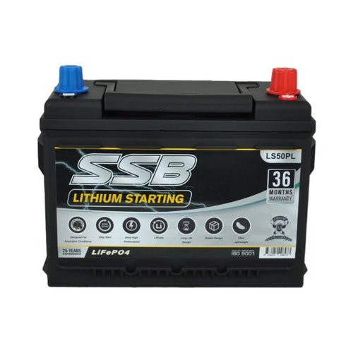 SUPERSTART LS50PL 12V Lithium Starting Battery | 60 AH 1400 CCA