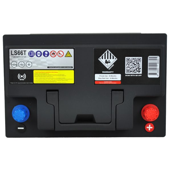 Super Start LS66T 12V Lithium Starting Battery – 80Ah, 1600CCA