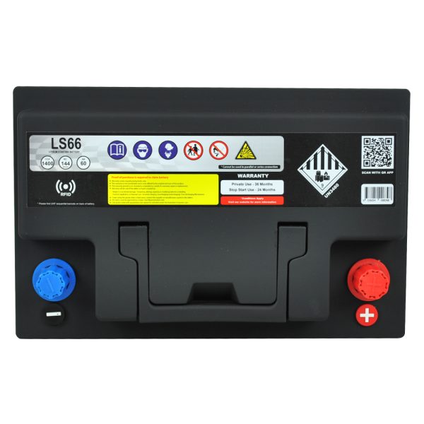Super Start LS66 12V Lithium Starting Battery – 80Ah, 1440CCA