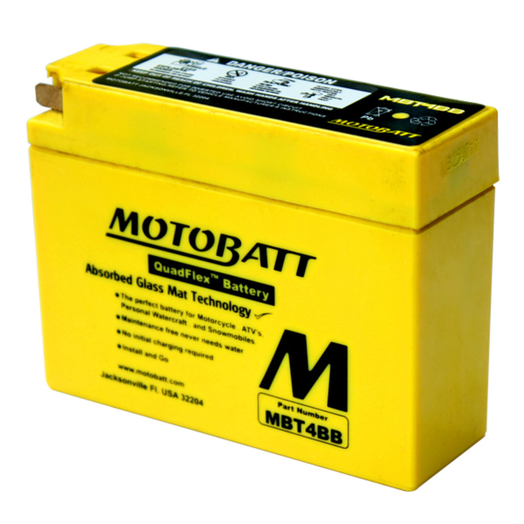 MBT9B-4 /  Motobatt 12V AGM Battery