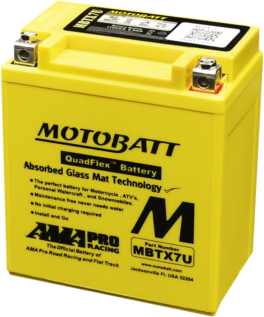 MBTX7U / STX7LBS / YT7BBS /  YT7BBS / YT7B4 MotoBATT Battery