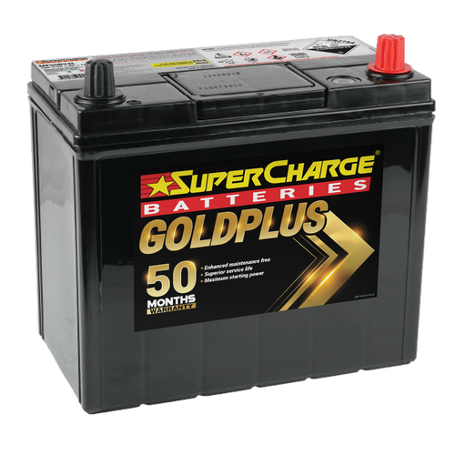 SuperCharge GOLD PLUS MF55B24L Japanese Automotive Car Battery  NS60L MF / S55B24L / NS60L / MF 55B24L / 2138 / 51R-430 / MF50B24L / 60CPMF / NS60L MF / SMFNS60L / B31 / NS60L MF / 5241