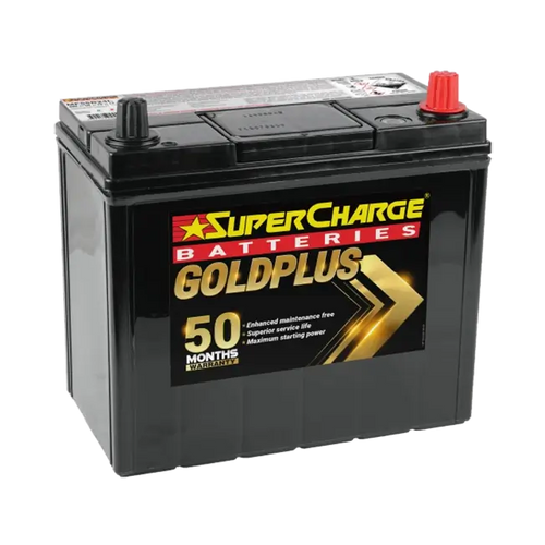 SuperCharge GOLD PLUS MF55B24L Japanese Automotive Car Battery  NS60L MF / S55B24L / NS60L / MF 55B24L / 2138 / 51R-430 / MF50B24L / 60CPMF / NS60L MF / SMFNS60L / B31 / NS60L MF / 5241