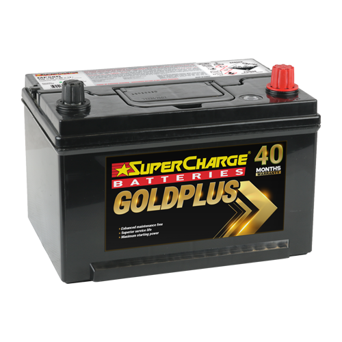 SuperCharge Gold Plus Car Battery MF58R /  68 MF 58 MF - 58 MF 22F520FD 2502 - MF85D23L 54CMF 68 MF / 58 MF MF53 - 68 MF / 58 MF / 58VT SMF 22F600SMF 58VT MF AU22R-520 2502 22F-520 / SMF58VT / 58VT MF / ENS50PLMF / SMF58VT / MF50