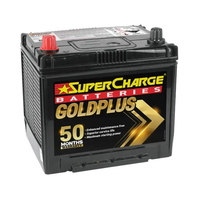 SuperCharge GOLD PLUS MF75D23R Japanese Automotive Car Battery S55D23R / MF55D23R / 55D23R / 324 / 424 / 250-0488 / 55D23RMF / MF55D23R / 55D23DMF / 55D23D / MF75D23R / 2543