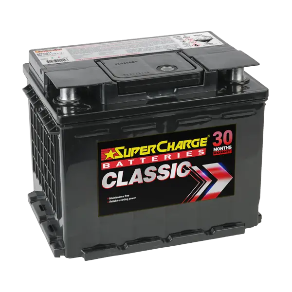 N55H SuperCharge Classic 12V 600CCA Battery DIN53LH MF / S56030 / DIN53LH MF