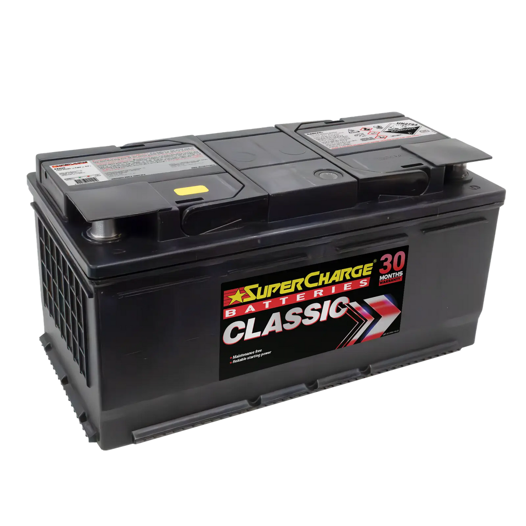 Supercharge Classic 12V 100Ah Car Battery - N88H DIN85LH MF 58827WC DIN85LH MF - 3884 / S60038 MF60038 88HMF DIN85LH MF MF88H G3 DIN85LH MF / SMF85L / MF88H / XDIN88HMF / AD60038