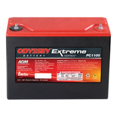 ODYSSEY Extreme Series 1100PHCA 500CCA AGM Battery ODYSSEY PC1100 Extreme Series 1100PHCA 500CCA AGM Battery