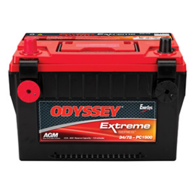 ODYSSEY Extreme Series 1550PHCA 810CCA AGM Battery ODYSSEY PC1700MJT Extreme Series 1550PHCA 810CCA AGM Battery