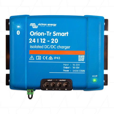 DC to DC Charger/Converter 24/12-20A (240W) Victron Energy ORION Galvanic Isolated 16-35VDC Input to 10-15VDC
