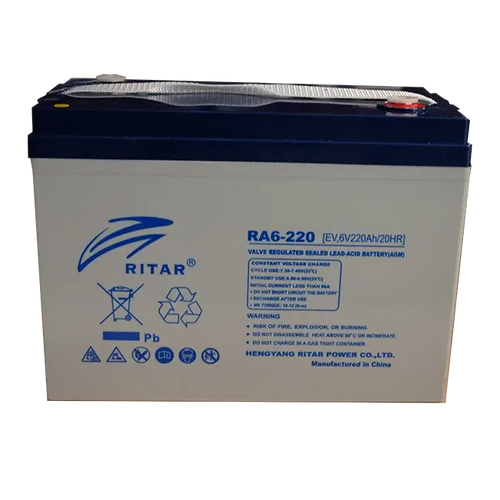 RITAR EV SERIES EV6-220(RA6-220EV) Deep Cycle